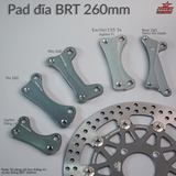  Pad dĩa BRT CNC Mio 260mm 