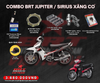  COMBO BRT JUPITER / SIRIUS XĂNG CƠ 