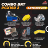 Combo BRT PCX160 2  - Tặng kèm Balo Laptop BRT VIET NAM + Áo thun đen BRT VIET NAM
