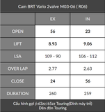  Cam BRT Vario Airblade Click PCX SH (2 valve) 