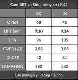  Cam BRT Jupiter / Sirius Xăng cơ (Z) + Cò lăn 