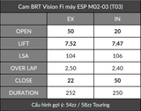  Cam BRT Beat Vision Fi K44 (máy Esp) 