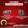 Combo Cốt Cam Vario / PCX / Airblade / SH + Lò xo đầu BRT - Tặng áo thun BRT VIET NAM