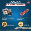 Combo Dây Curoa Vario125-150 / Airblade125-150 / PCX / SH Mode / Lead + Ninja Ball tùy chỉnh BRT -  Tặng kèm móc khóa BRT