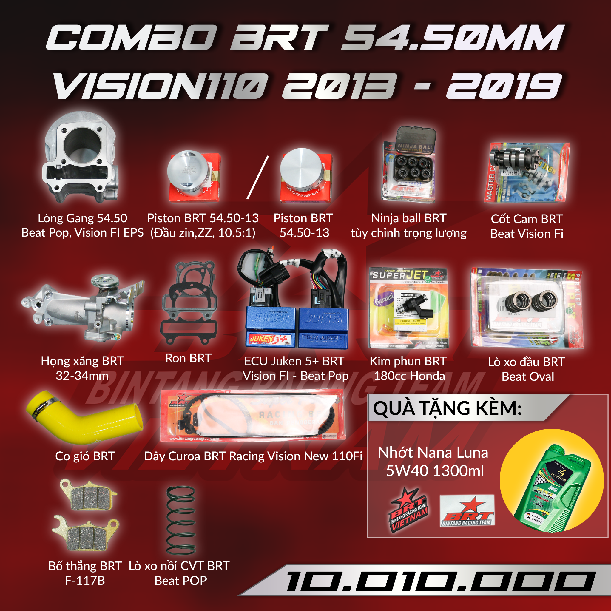  Combo BRT Vision Fi 54.50mm (Street) 