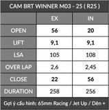  Cam BRT Winner Sonic CBR150 CB150 