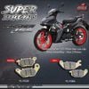 Bố thắng BRT Super Brake Pad dành cho xe Exciter 155 (Phiên Bản Cao Cấp) Khóa Smartkey - Heo 2 Piston