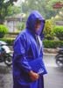 Áo Khoác đi mưa BRT dây kéo nhanh màu xanh