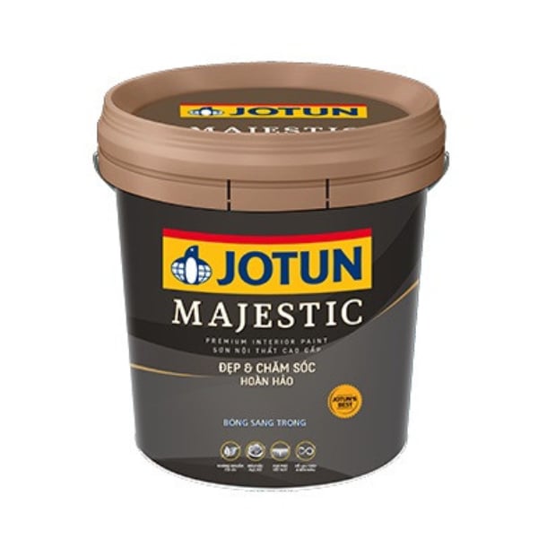 Sơn nội thất Jotun Majestic Đẹp và Chăm sóc hoàn hảo