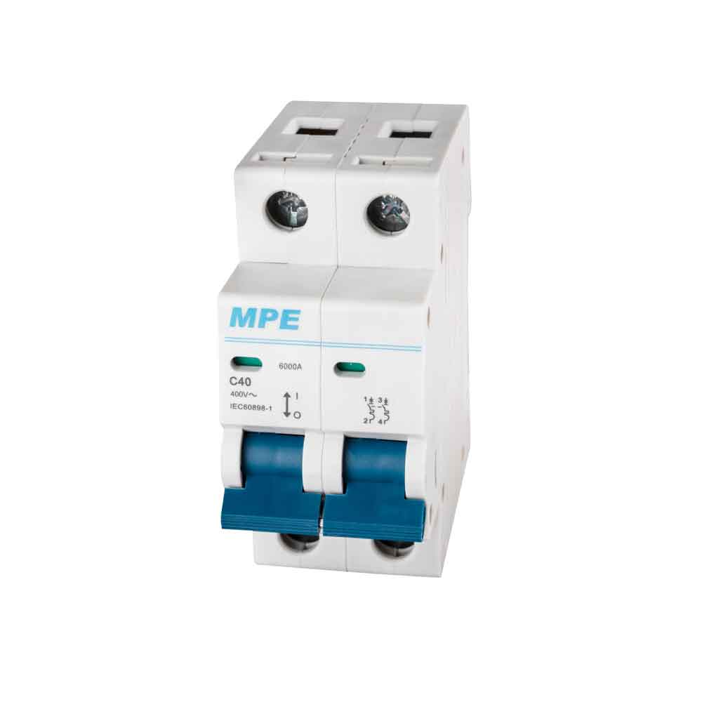Aptomat 3 pha MCB 4 cực, 50A, 6kA mã MP6-C450