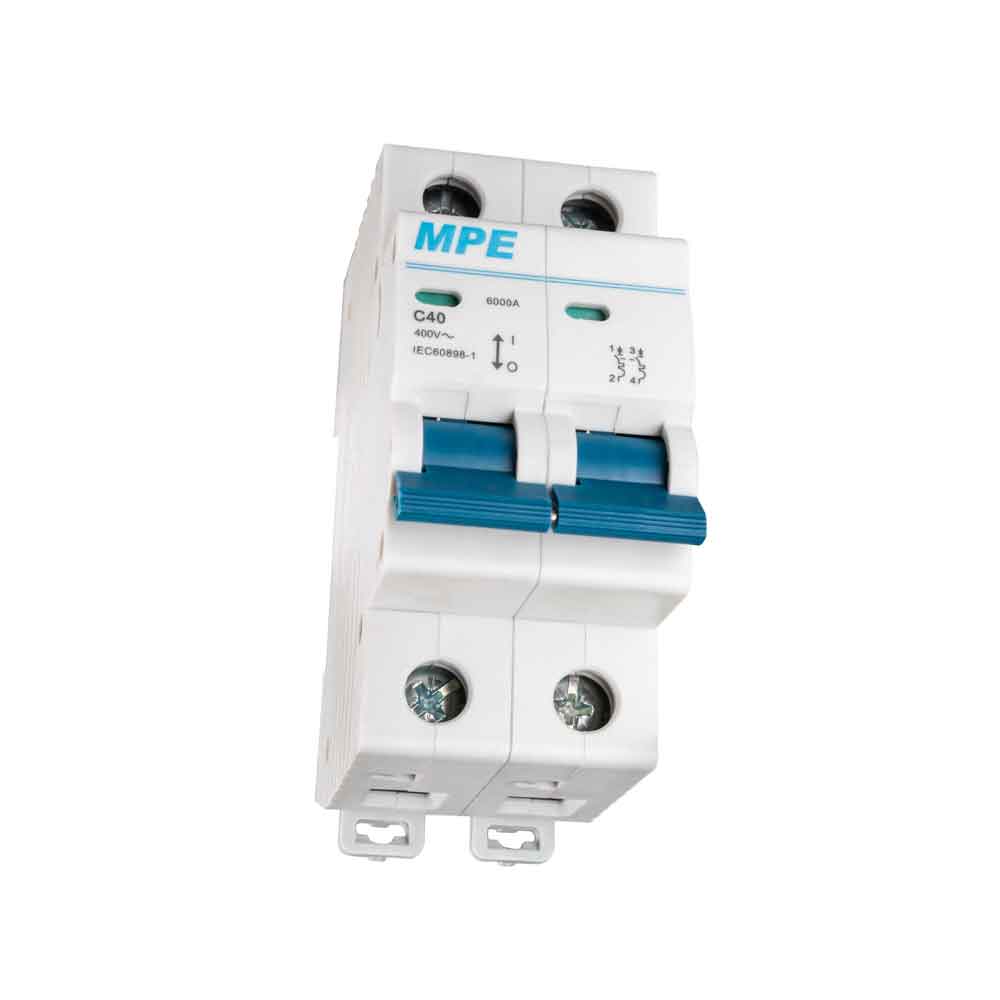 Aptomat 3 pha MCB 4 cực, 50A, 6kA mã MP6-C450