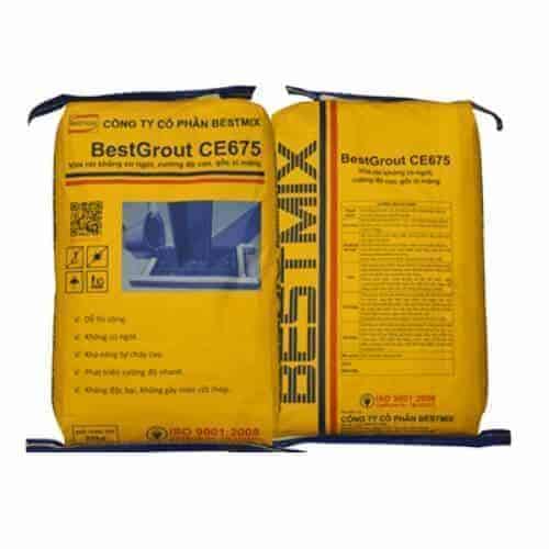 BestGrout CE675 vữa trộn sẵn không co ngót Bestmix