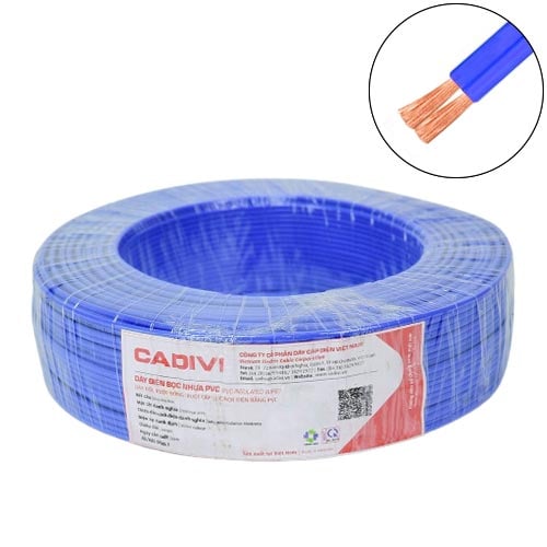 Dây điện Cadivi VCmd 2x0.5-0,6/1kV - Dây cáp điện đôi Cadivi 2x0.5