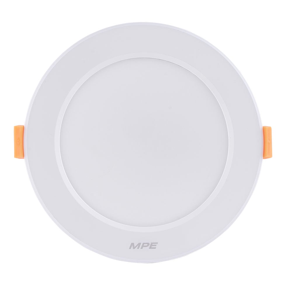 LED Downlight âm trần nhôm, viền trắng 9W ánh sáng trắng DLT-9T