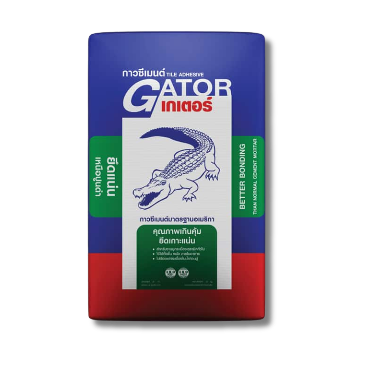 Keo dán gạch cá sấu Gator Crocodile - Keo ốp gạch siêu bám dính