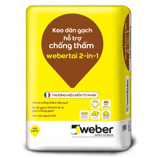 Keo dán gạch webertai 2 in 1