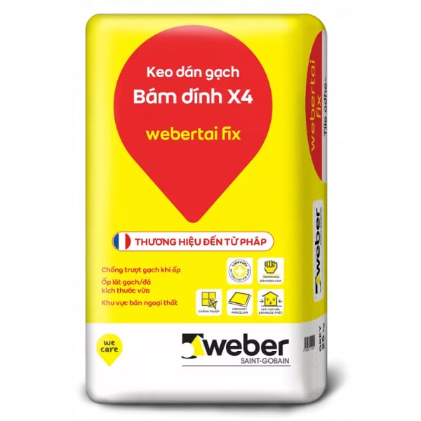 Keo dán gạch webertai fix