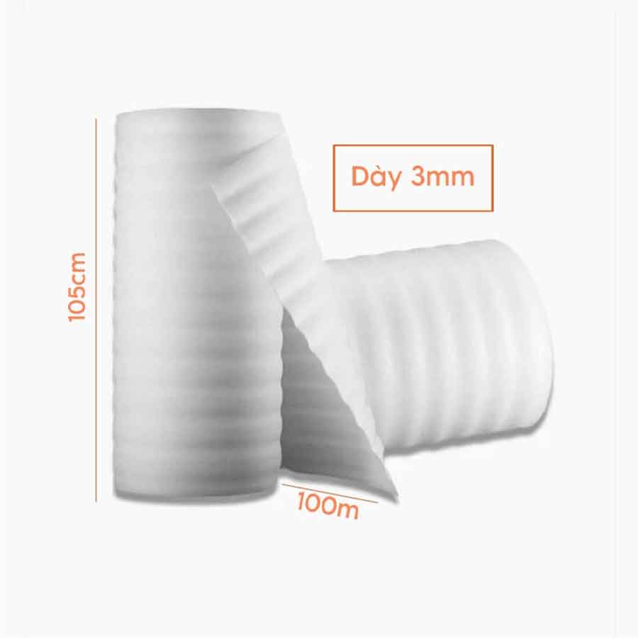 Xốp PE Foam 3mm tráng nilon Việt Nhật
