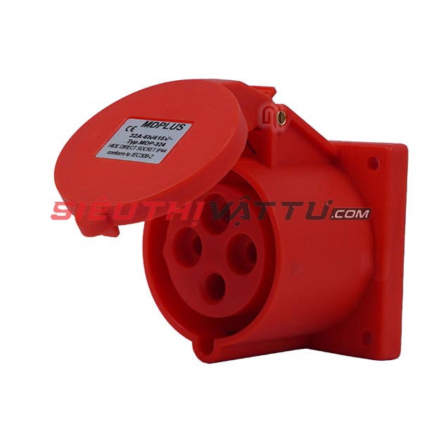 Ổ cắm công nghiệp gắn tủ 32A 4 chấu