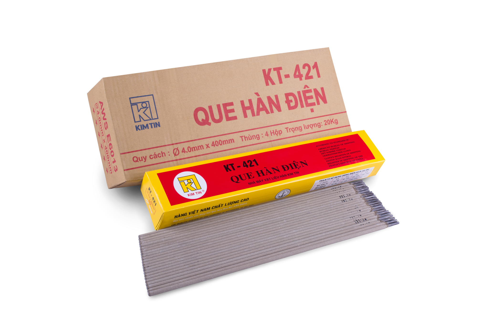 Que hàn Kim Tín KT-421 4ly ( 4.0mm)