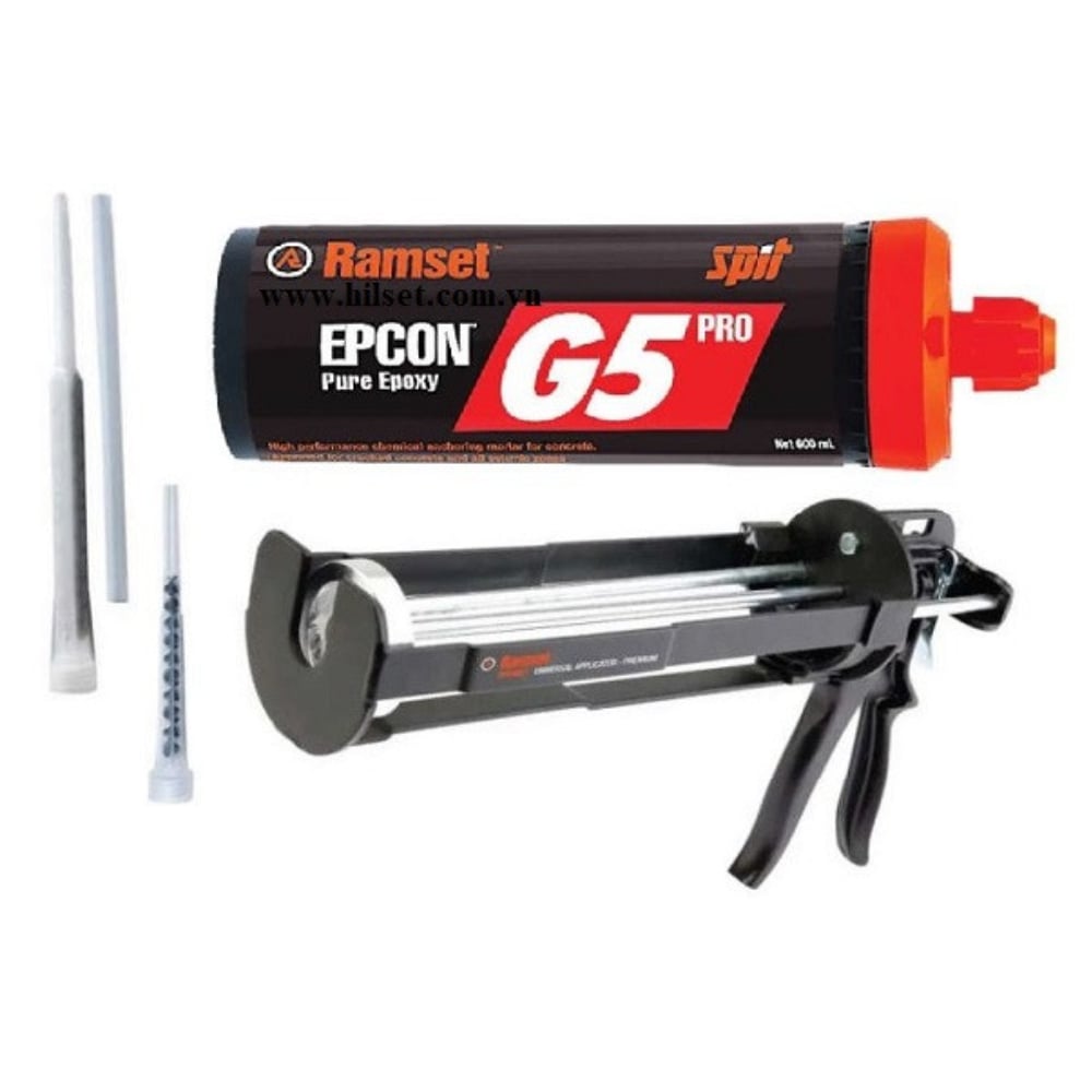 Ramset Epcon G5 Pro keo cấy thép