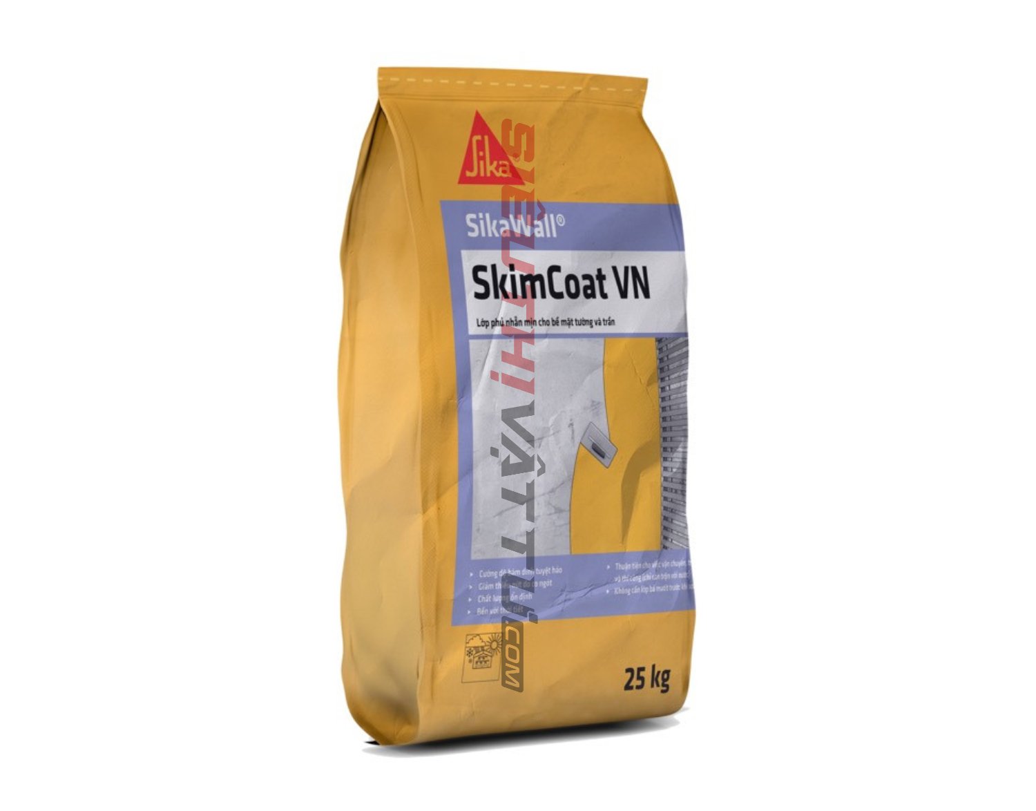 Sika Wall Skimcoat lớp phủ mịn tường và trần