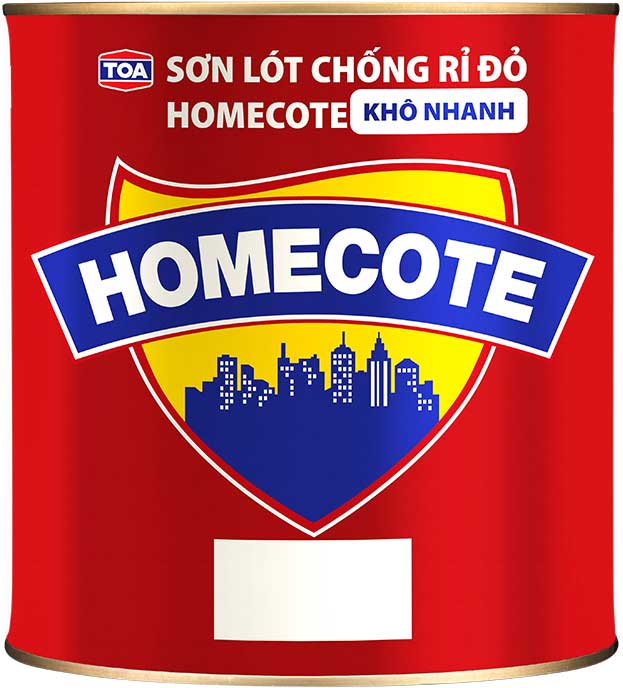 Sơn lót chống rỉ đỏ TOA Homecote