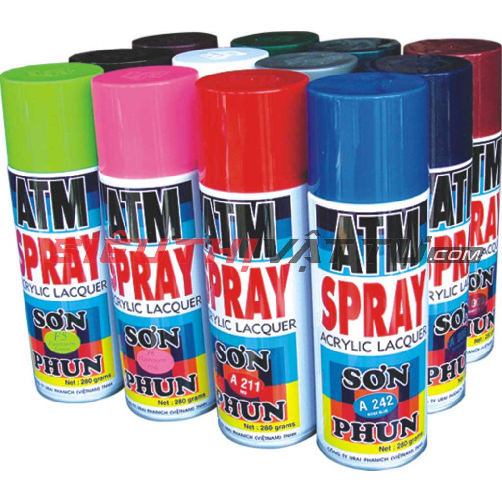 Sơn xịt ATM 400ml chính hãng, giá tốt