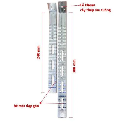 Thép râu tường – Siêu Thị Vật Tư