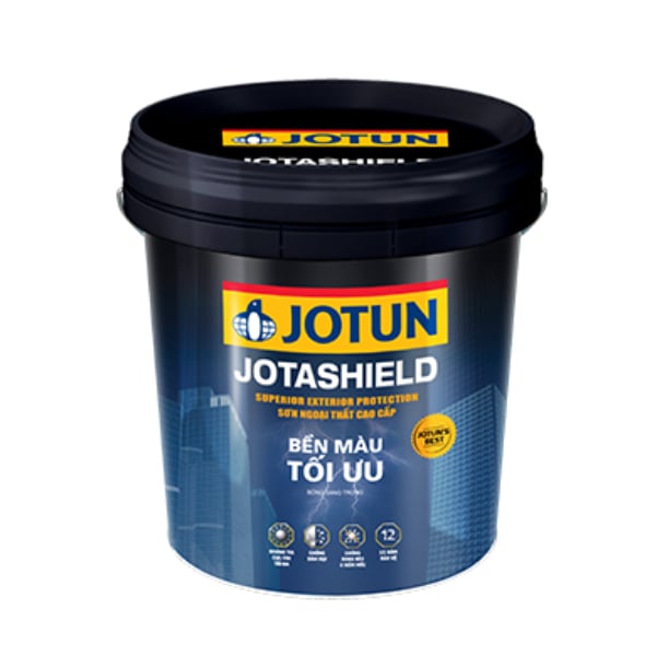 Sơn ngoại thất Jotun Jotashield Bền Màu Tối Ưu