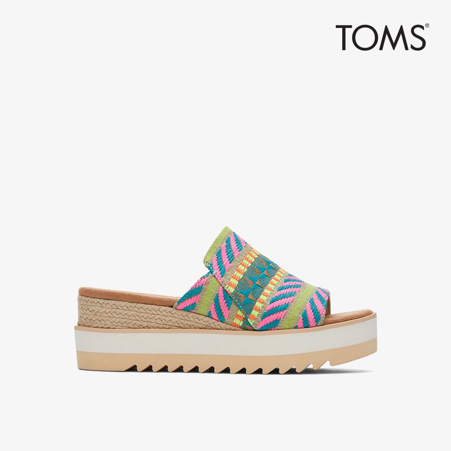  Dép Đế Xuồng Nữ TOMS Diana Mule 