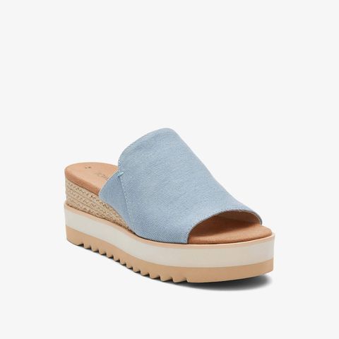  Dép Đế Xuồng Nữ TOMS Diana Mule 