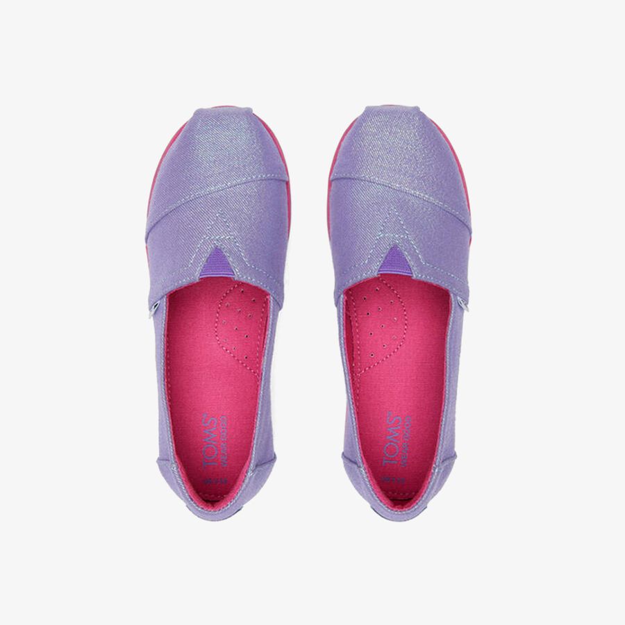  Giày Lười Bé Gái TOMS Alp Platform 