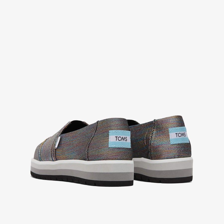  Giày Lười Bé Gái TOMS Alp Platform 