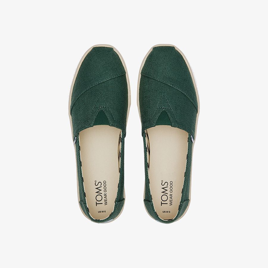  Giày Lười Nữ TOMS Alpargata Cupsole 