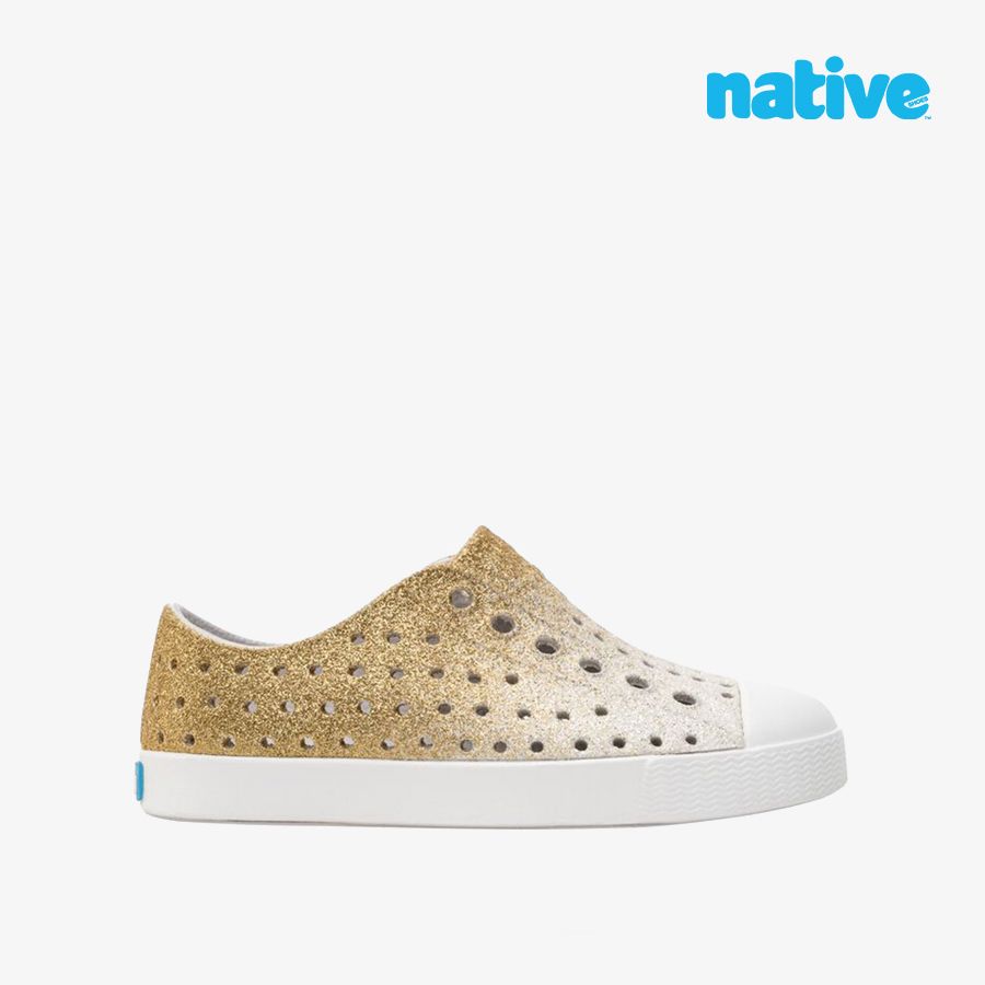  Giày Lười Bé Gái NATIVE Jefferson Bling Junior 