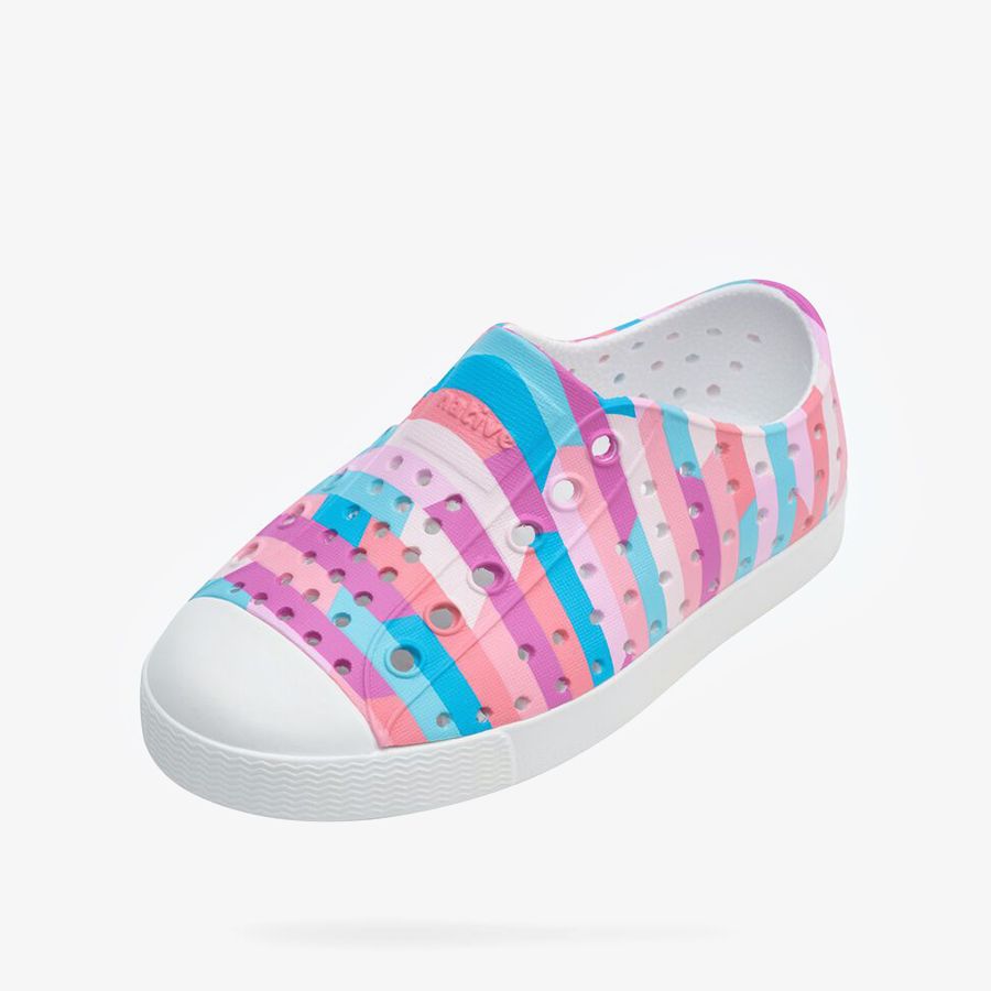  Giày Lười Trẻ Em Unisex Native Jefferson Sugarlite Print Junior 