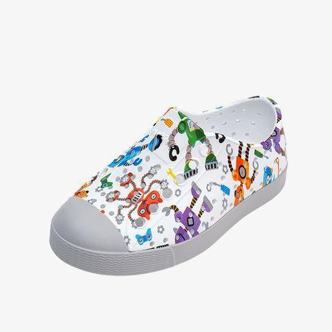  Giày Lười Trẻ Em Unisex NATIVE Jefferson Sugarlite Print Junior 