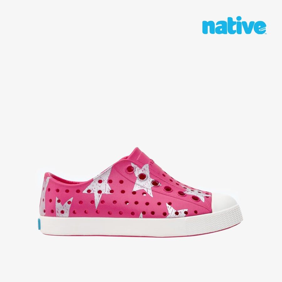  Giày Lười Bé Gái NATIVE Jefferson Sugarlite Print Junior 