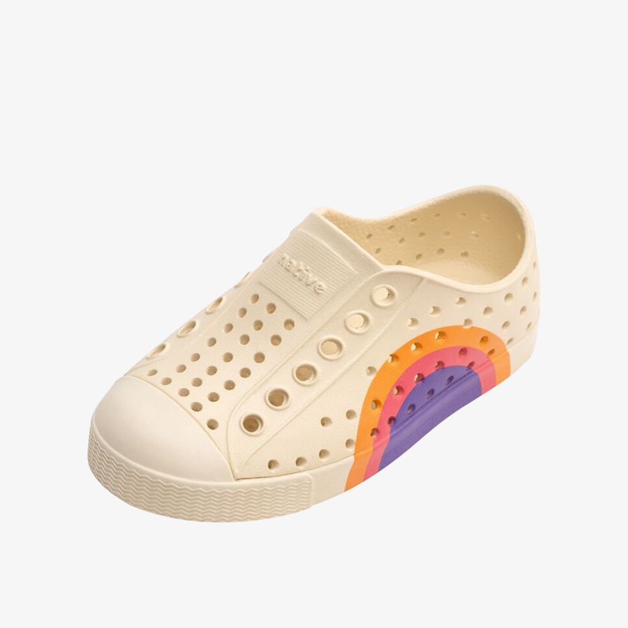  Giày Lười Trẻ Em Unisex NATIVE Jefferson Sugarlite Block Junior 