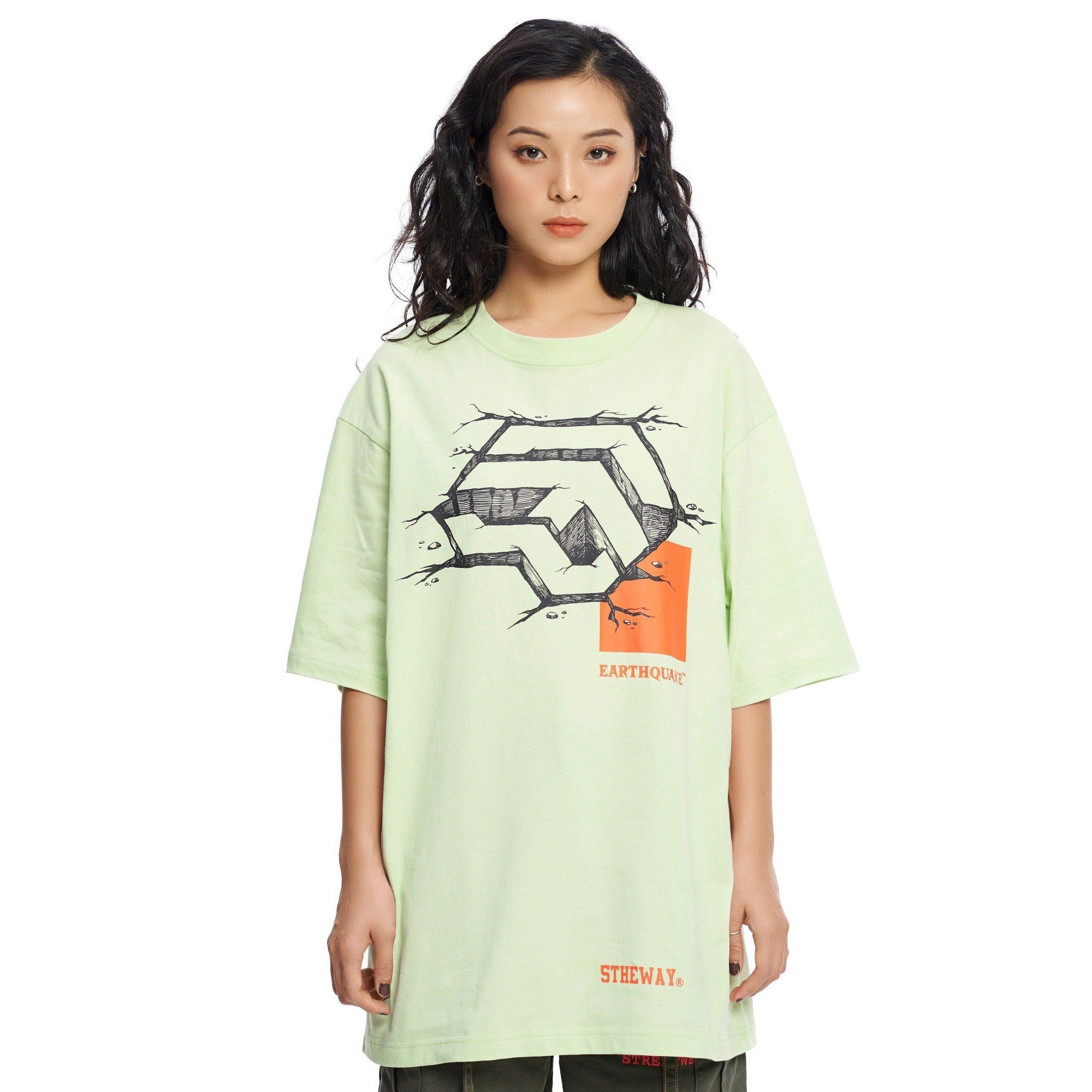  Áo Thun Unisex 5THEWAY® /earthquake/ NEW TEE 