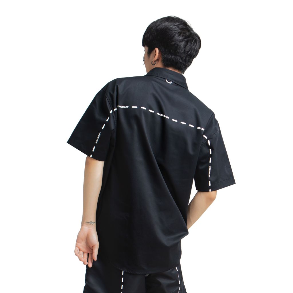  Áo Sơ Mi Nam 5THEWAY® /street-voca/ SHORT SLEEVE SHIRT™ 