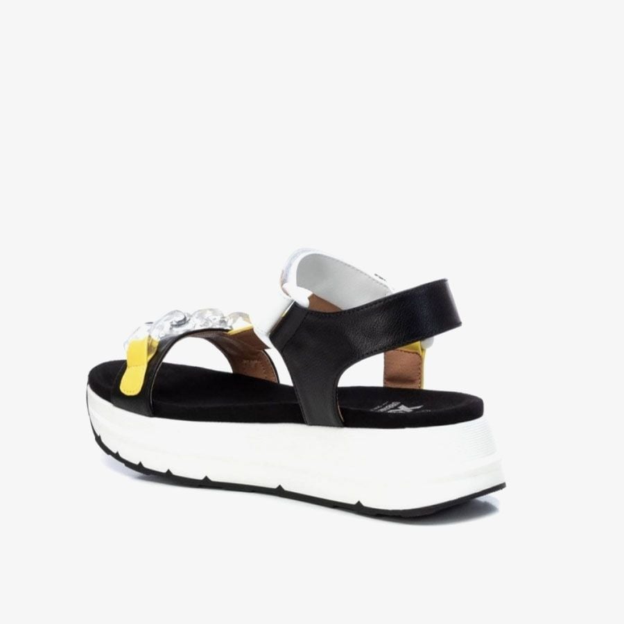  Giày Sandals Nữ Yellow Pu Ladies 