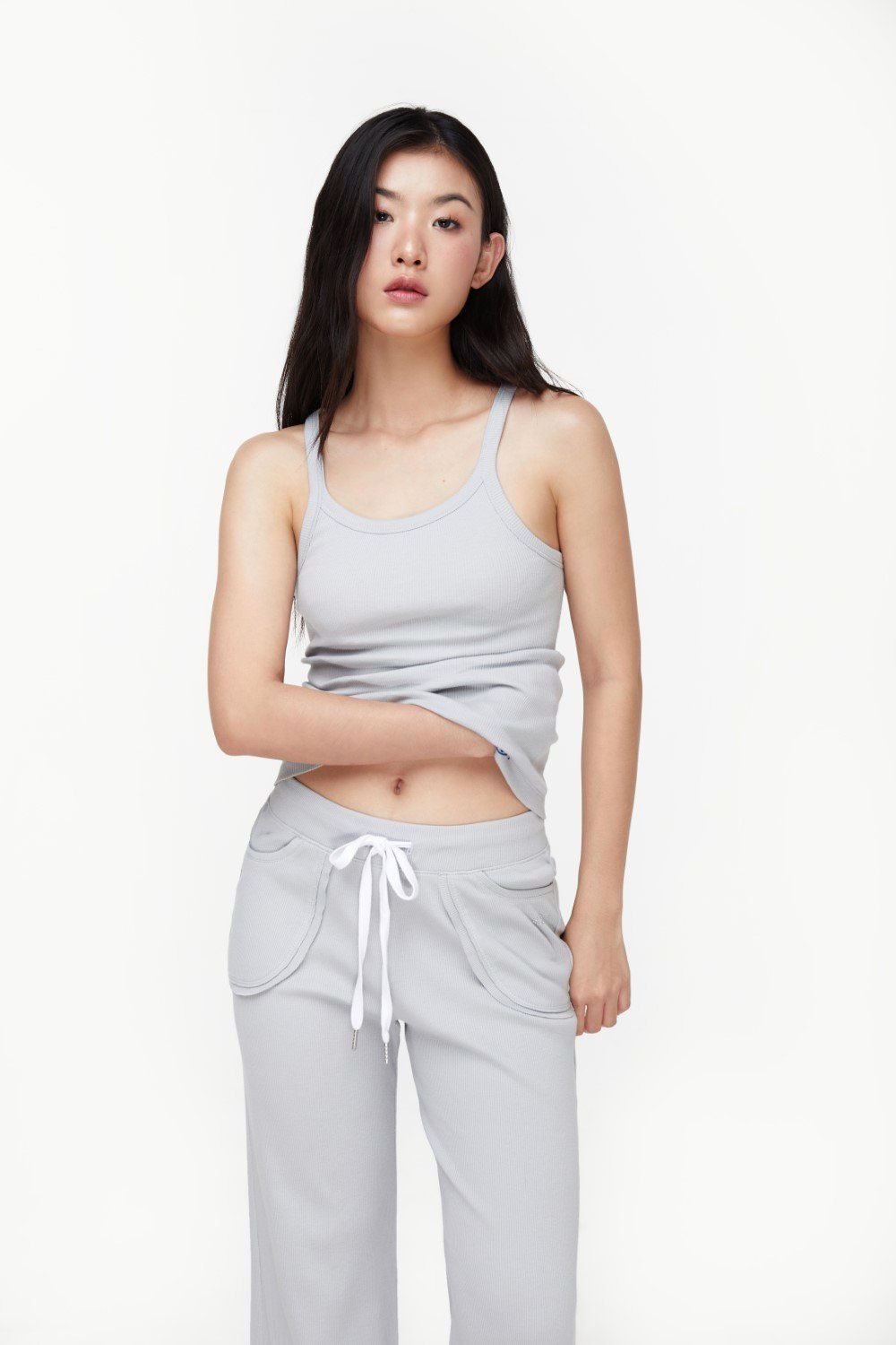  Áo Tank Top Nữ TheBlueTshirt Real Tank - Grey 