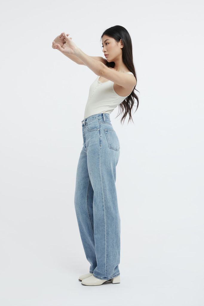  Quần Dài Nữ TheBlueTshirt The Original Grandpa Jeans - Blue Role Model 