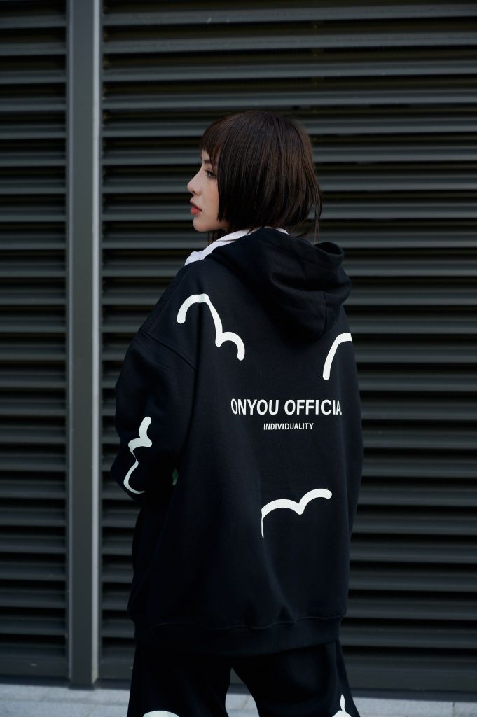  Áo Hoodie Unisex ONYOU Cloud Road HD002 