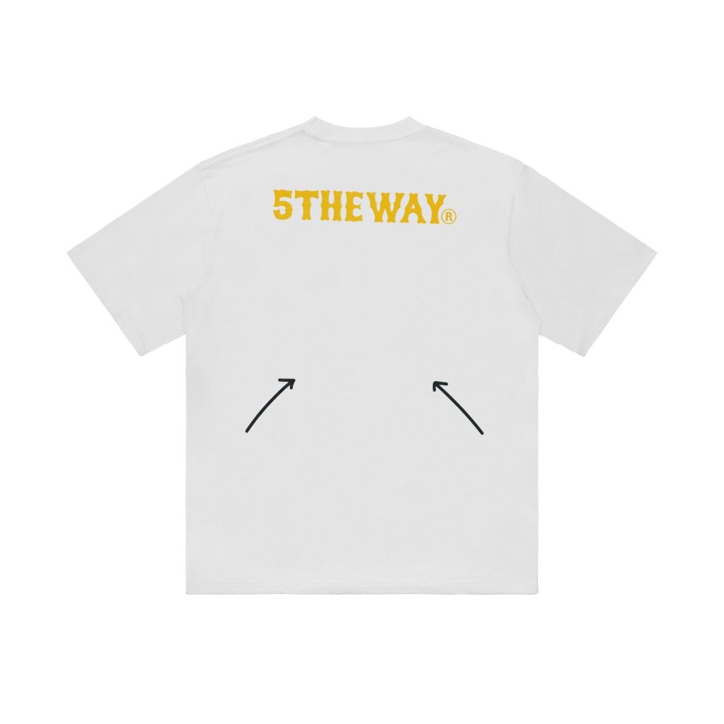  Áo Thun Unisex 5THEWAY® /butterfly/ SQUARE TEE™ 