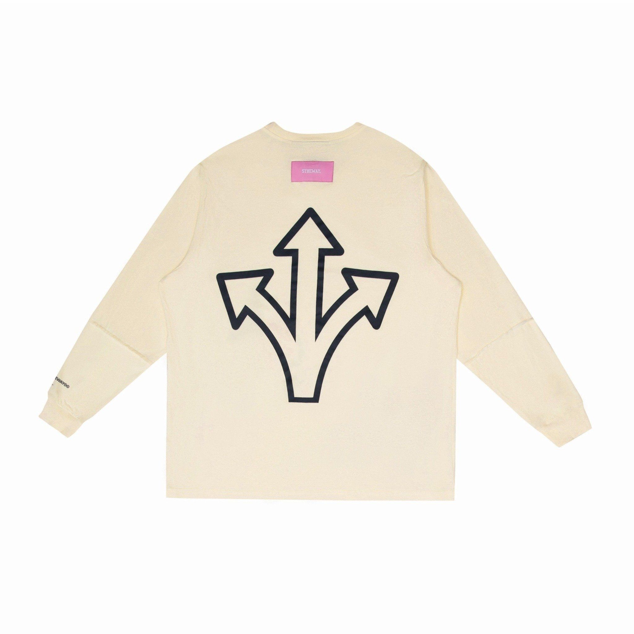  Áo Thun Unisex 5THEWAY® /YILAC/ SQUARE LONG SLEEVE TEE™ 