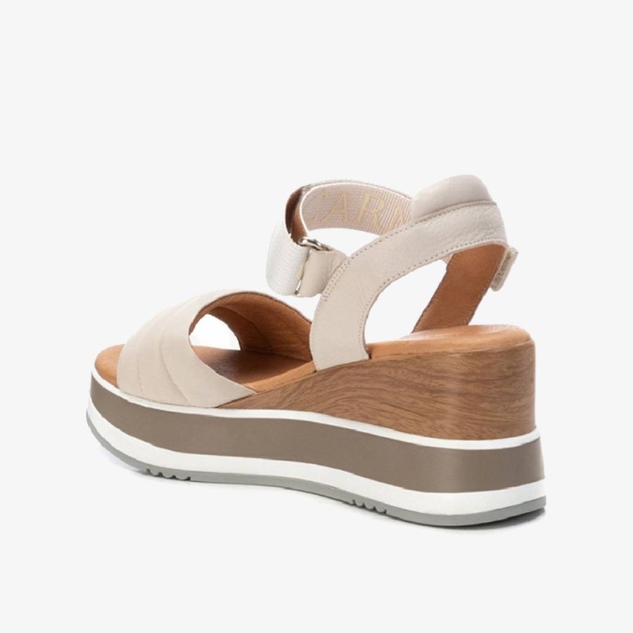 Giày Đế Xuồng Nữ CARMELA Ice Leather Ladies Sandals – Shooz.vn