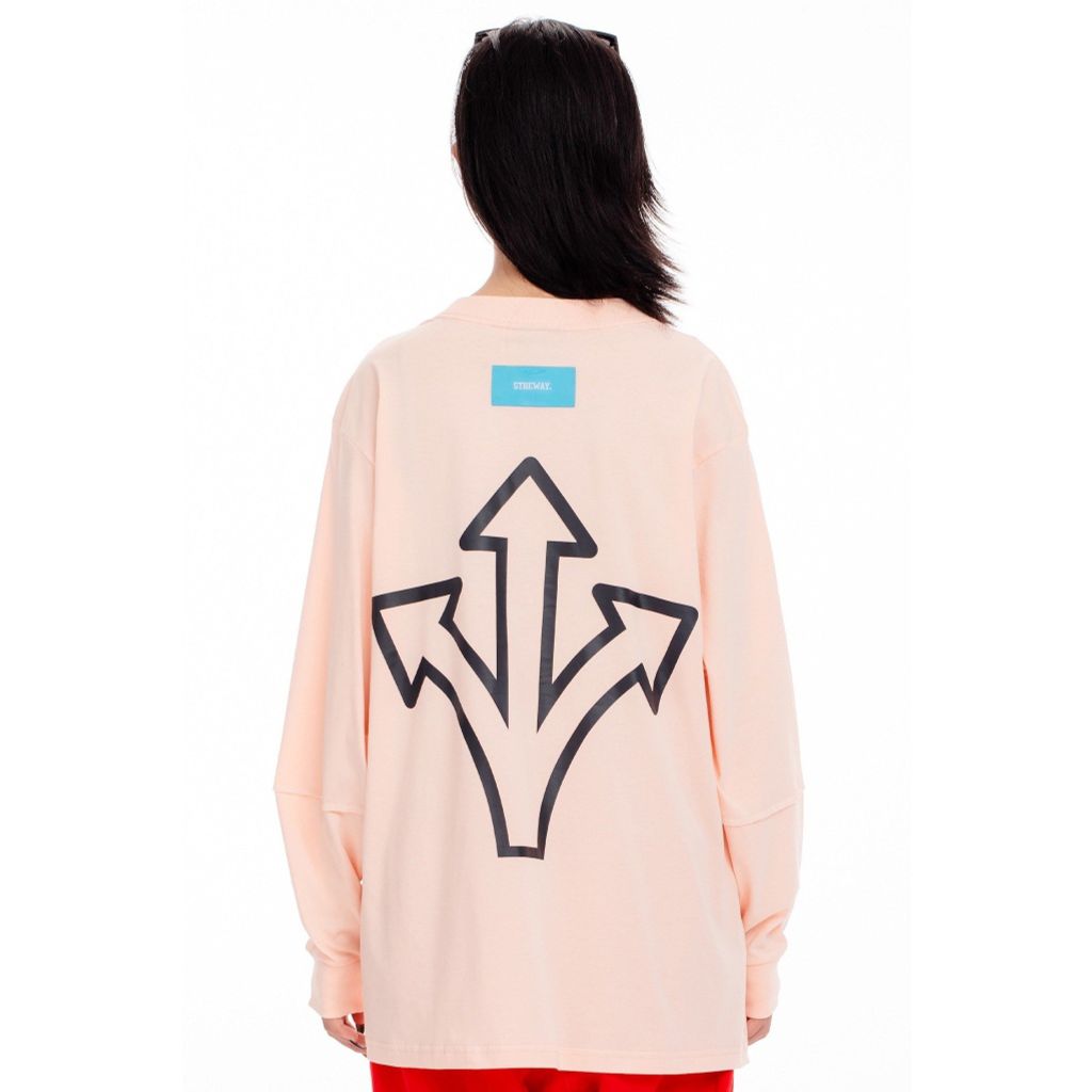  Áo Thun Unisex 5THEWAY® /YILAC/ SQUARE LONG SLEEVE TEE™ 